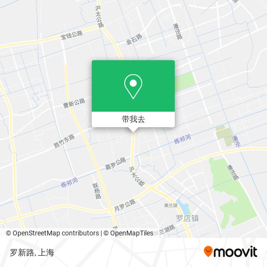 罗新路地图