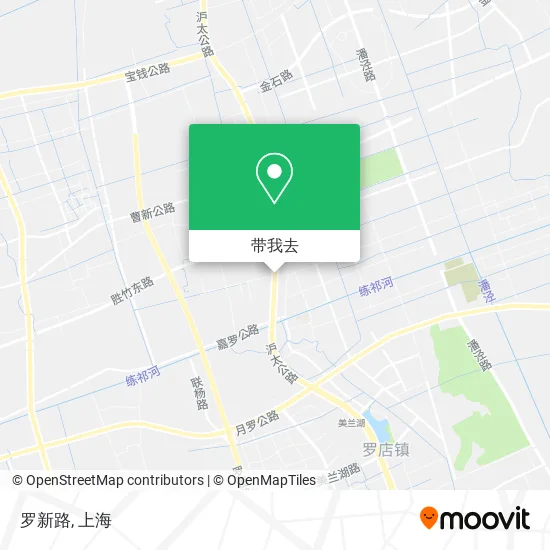 罗新路地图