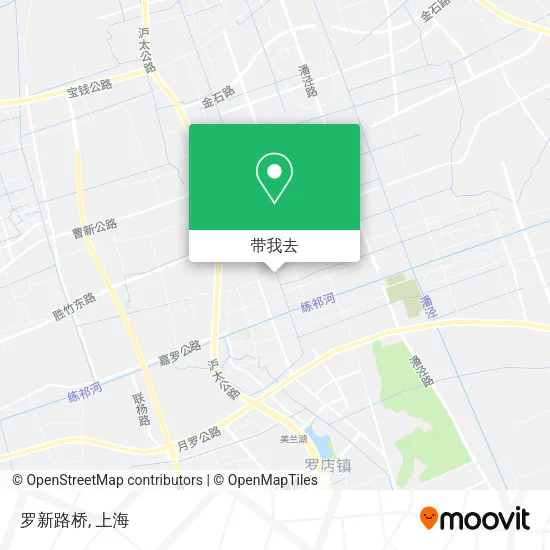 罗新路桥地图