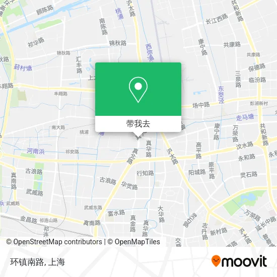 环镇南路地图