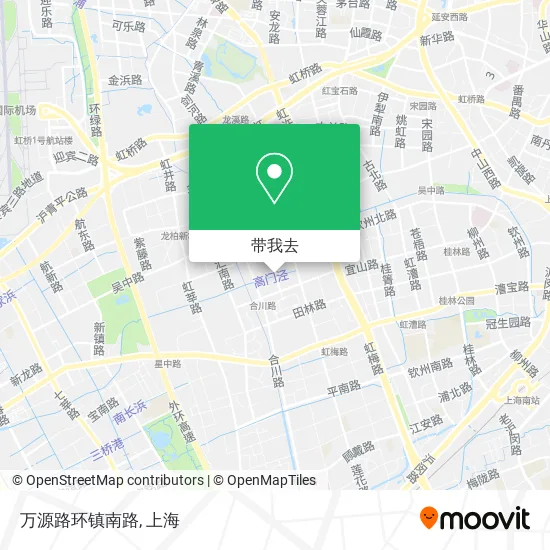 万源路环镇南路地图