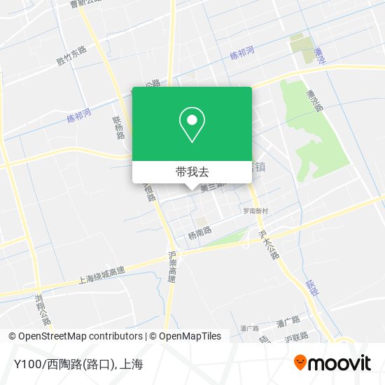 Y100/西陶路(路口)地图