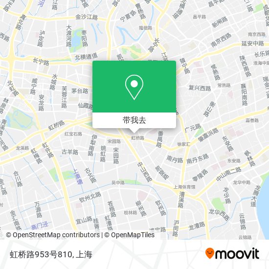 虹桥路953号810地图