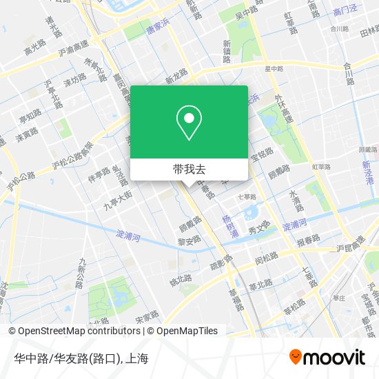 华中路/华友路(路口)地图