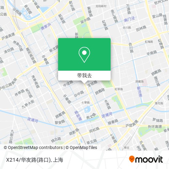 X214/华友路(路口)地图