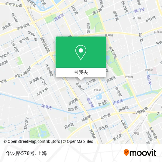 华友路578号地图