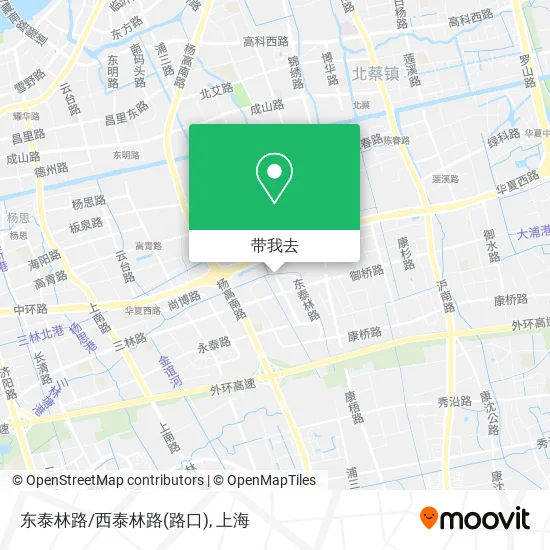 东泰林路/西泰林路(路口)地图
