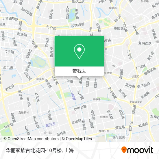华丽家族古北花园-10号楼地图