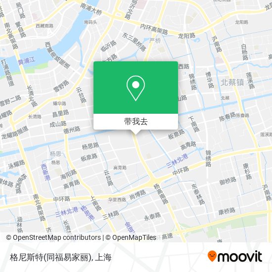 格尼斯特(同福易家丽)地图