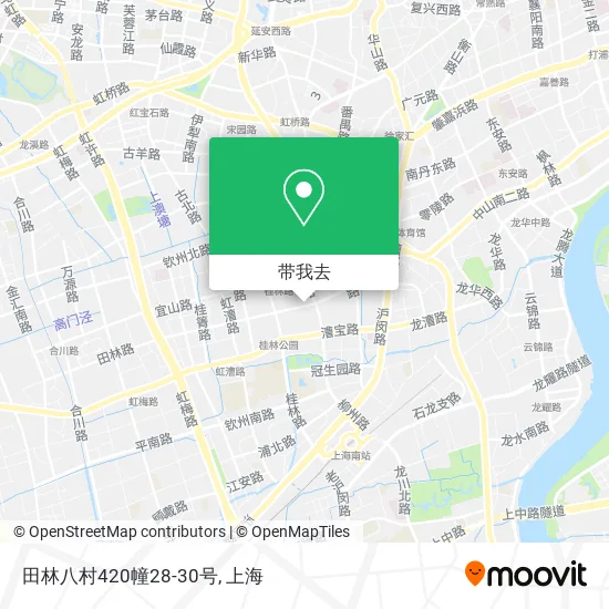 田林八村420幢28-30号地图