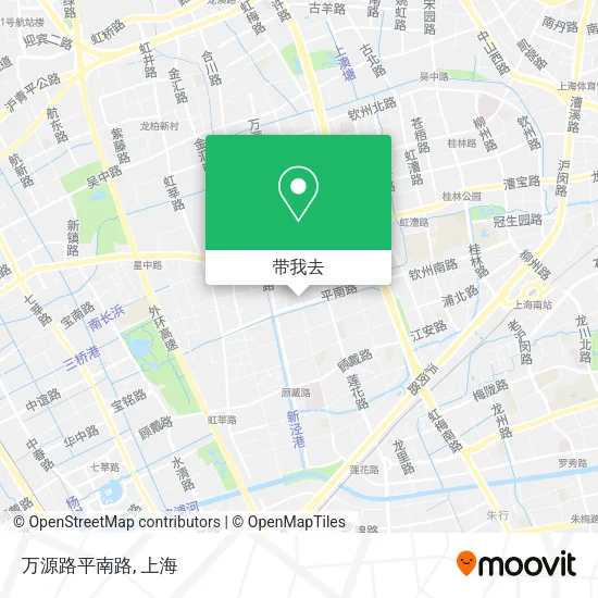 万源路平南路地图