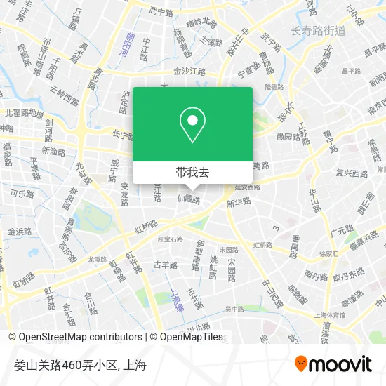 娄山关路460弄小区地图