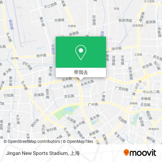 Jingan New Sports Stadium地图