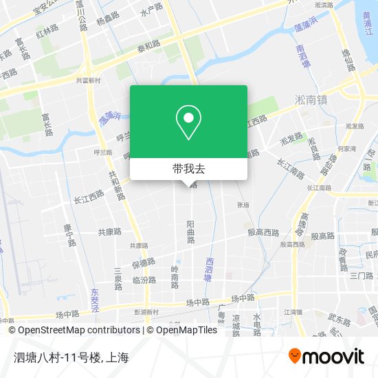 泗塘八村-11号楼地图