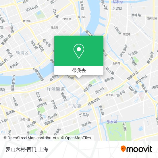 罗山六村-西门地图