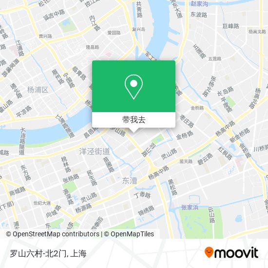 罗山六村-北2门地图