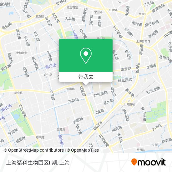上海聚科生物园区II期地图