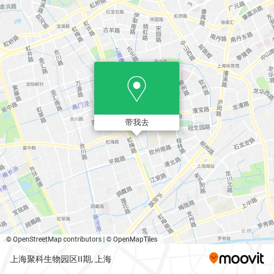 上海聚科生物园区II期地图