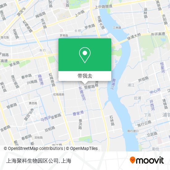 上海聚科生物园区公司地图