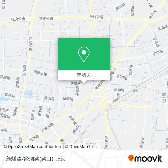 新蟠路/经泗路(路口)地图