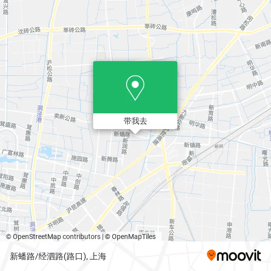 新蟠路/经泗路(路口)地图