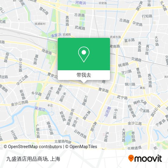 九盛酒店用品商场地图