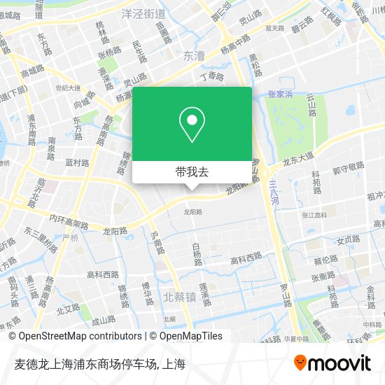 麦德龙上海浦东商场停车场地图