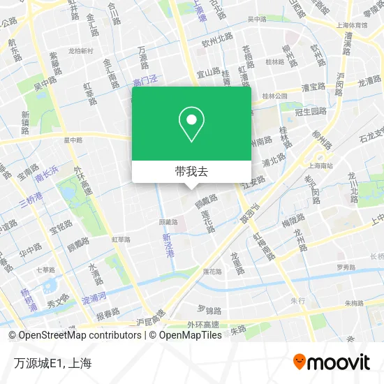 万源城E1地图