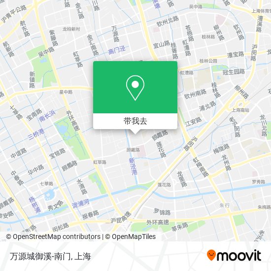 万源城御溪-南门地图