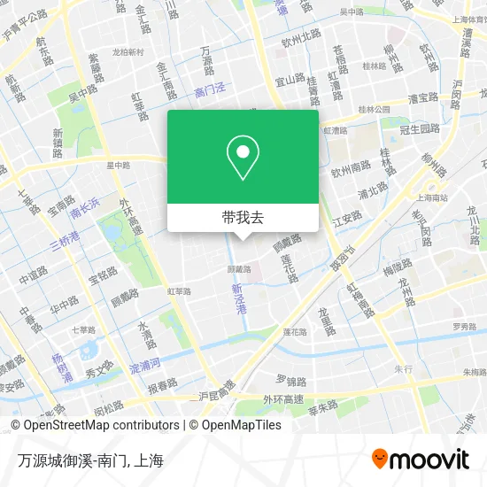 万源城御溪-南门地图