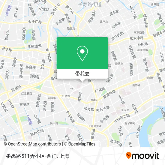 番禺路511弄小区-西门地图