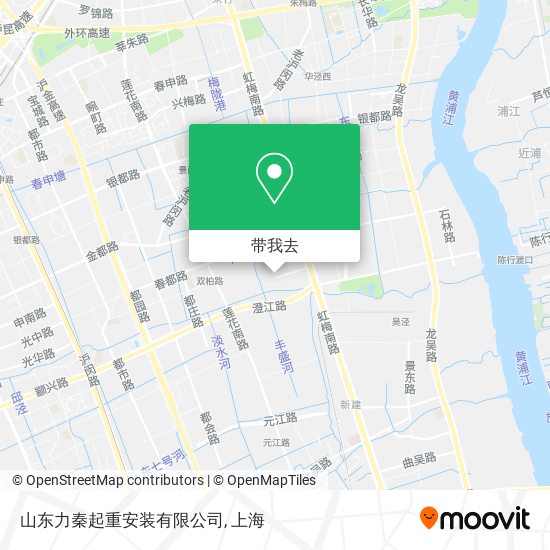 山东力秦起重安装有限公司地图