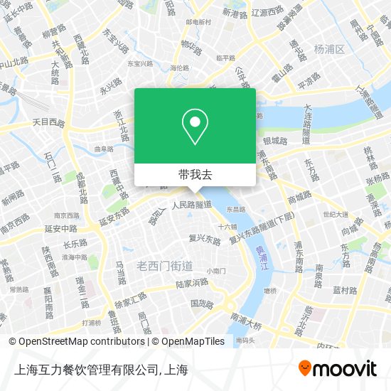 上海互力餐饮管理有限公司地图