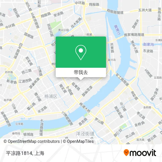 平凉路1814地图