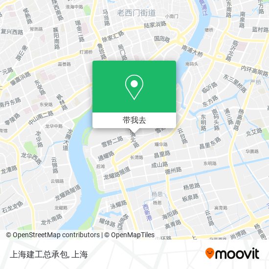 上海建工总承包地图