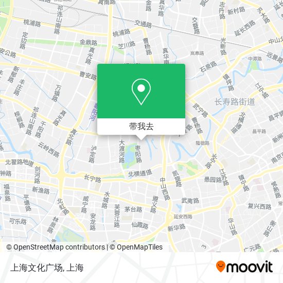 上海文化广场地图