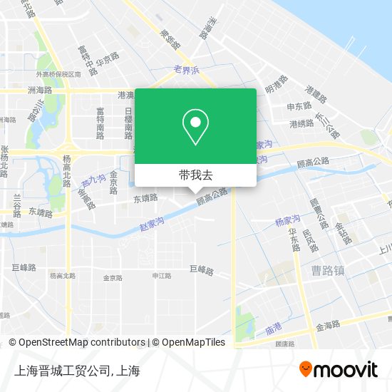 上海晋城工贸公司地图