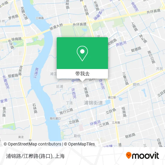 浦锦路/江桦路(路口)地图
