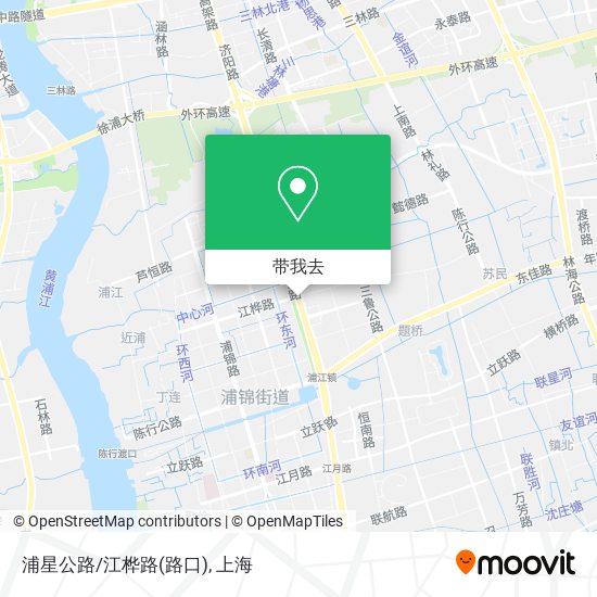 浦星公路/江桦路(路口)地图