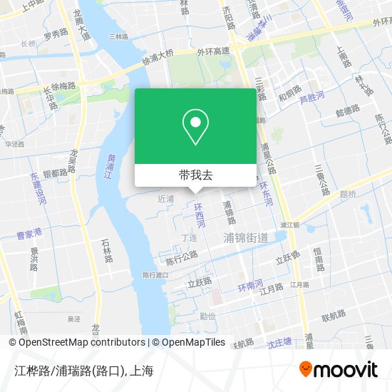 江桦路/浦瑞路(路口)地图