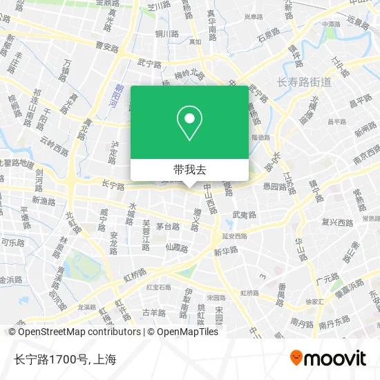 长宁路1700号地图