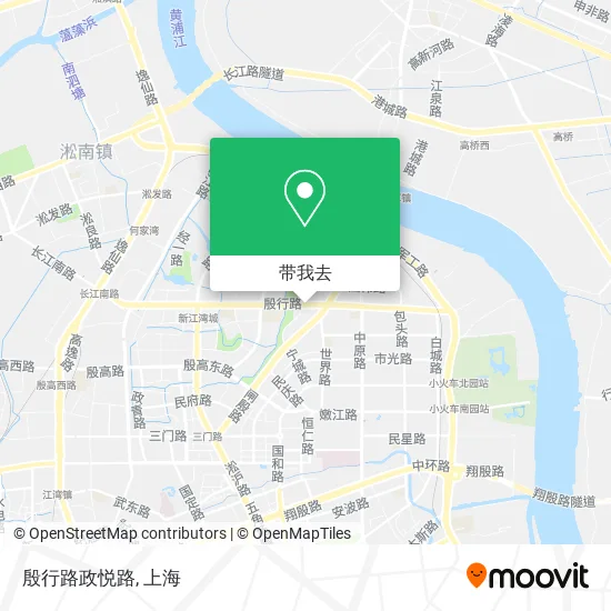 殷行路政悦路地图