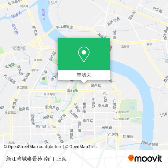 新江湾城雍景苑-南门地图