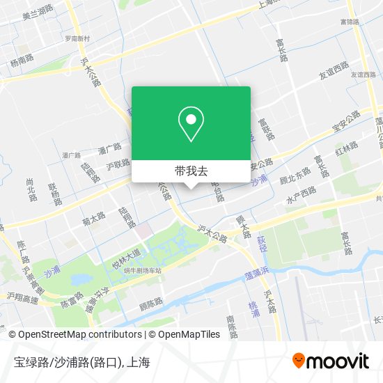 宝绿路/沙浦路(路口)地图