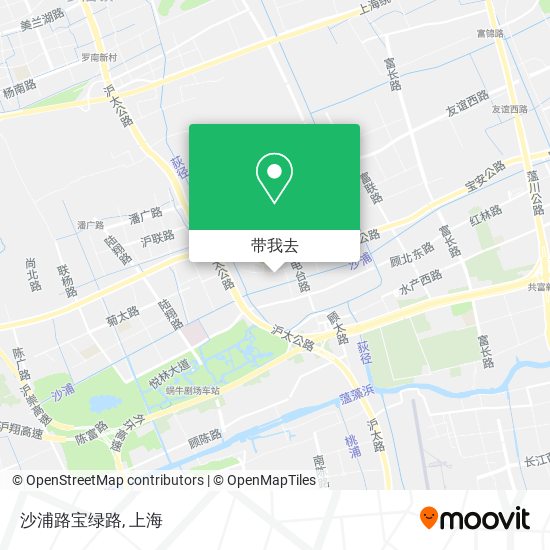 沙浦路宝绿路地图