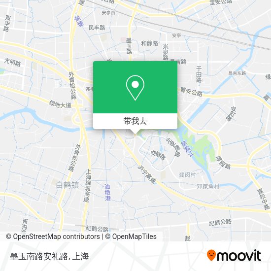 墨玉南路安礼路地图