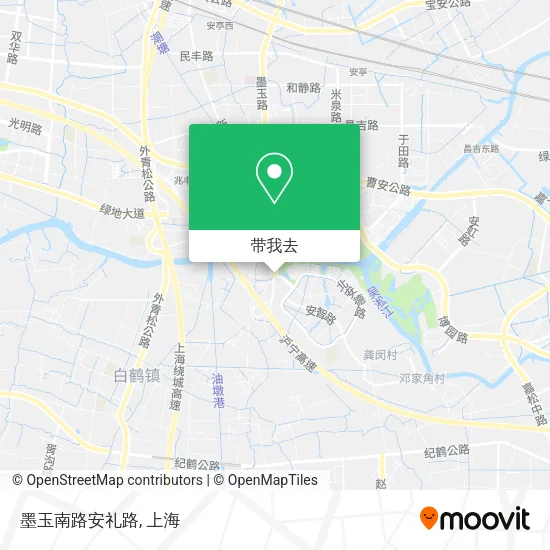 墨玉南路安礼路地图
