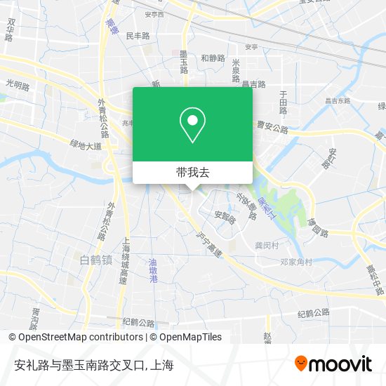 安礼路与墨玉南路交叉口地图