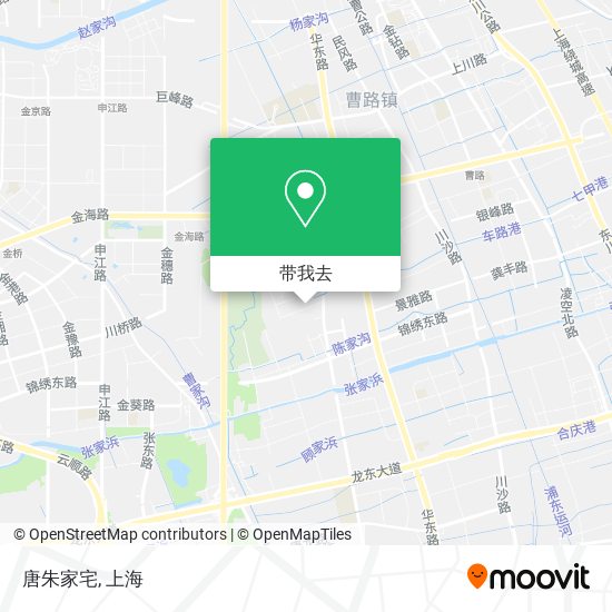 唐朱家宅地图