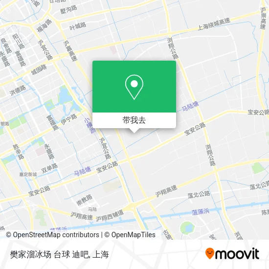 樊家溜冰场 台球 迪吧地图